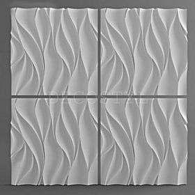 Гипсовая 3D панель DecoStyl Солнечная волна (005)